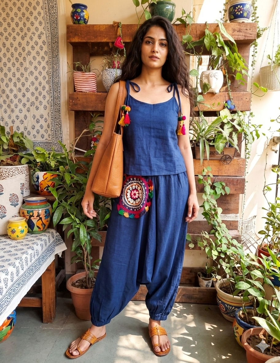 Handcrafted boho Co-ord Sets | Quirky & Modern – Lovedesikalakar