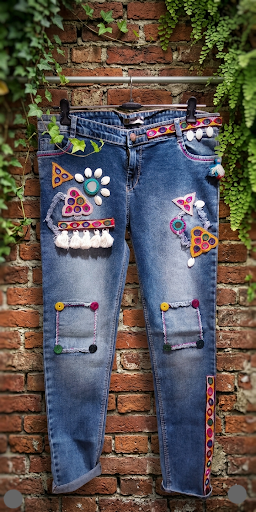 The Kutch Gypsy Embellished Denim