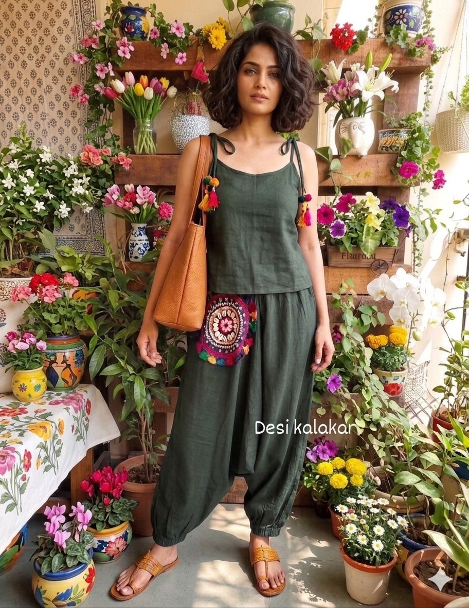 The Olive Mandala Co-Ord Set
