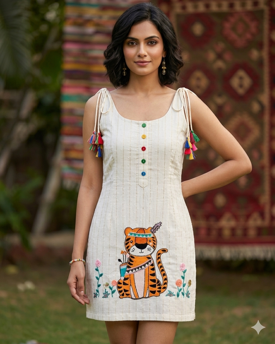 The Roaring Charm Shift Dress