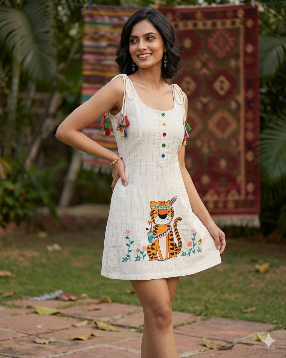 The Roaring Charm Shift Dress
