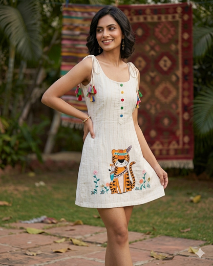 The Roaring Charm Shift Dress