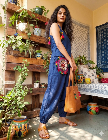 The Indigo Mandala Co-Ord Set