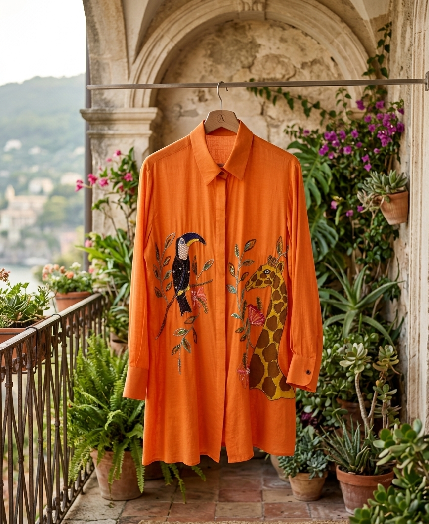 The Safari Shirt Dress
