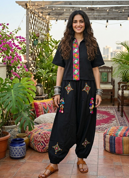 The Jharokha Shirt & Harem Co-Ord Set
