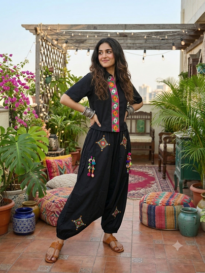 The Jharokha Shirt & Harem Co-Ord Set