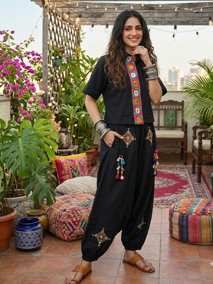 The Jharokha Shirt & Harem Co-Ord Set