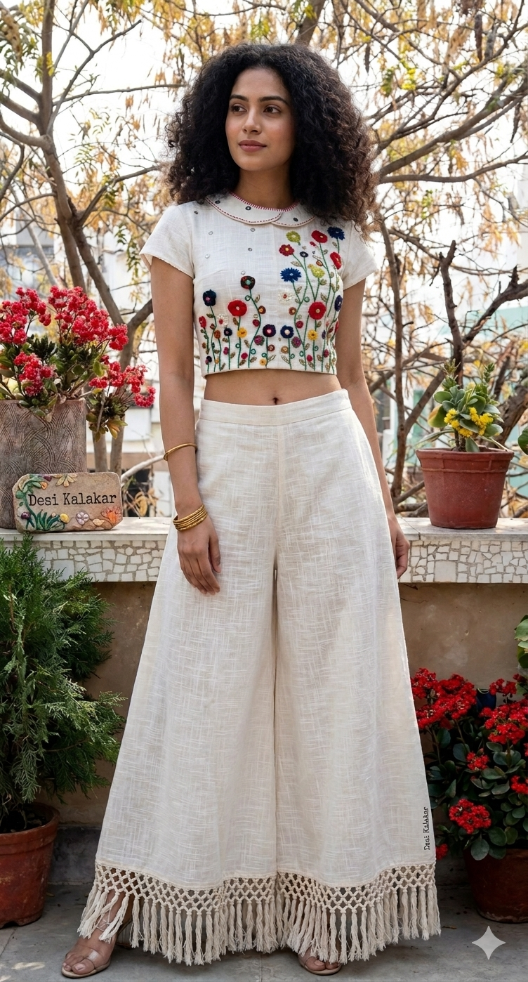 The Wildflower Ivory Co-Ord Set
