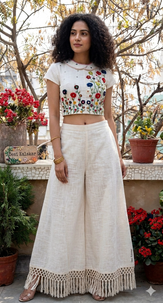 The Wildflower Ivory Co-Ord Set