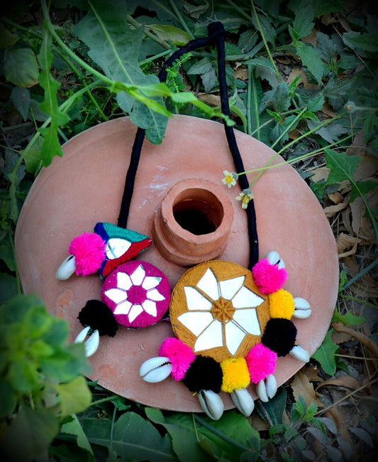 Mirror Candy Threadwork Necklace