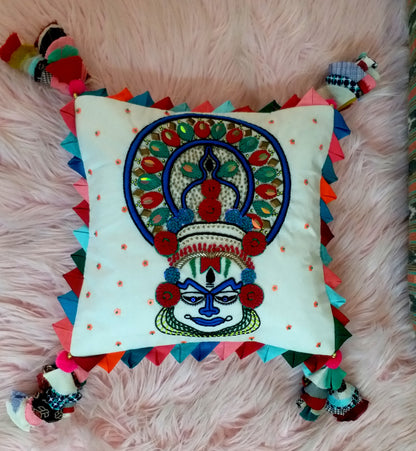 Kathakali Cushion Cover