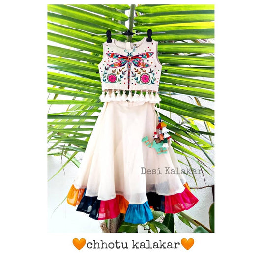 The Little dragon fly Lehnga