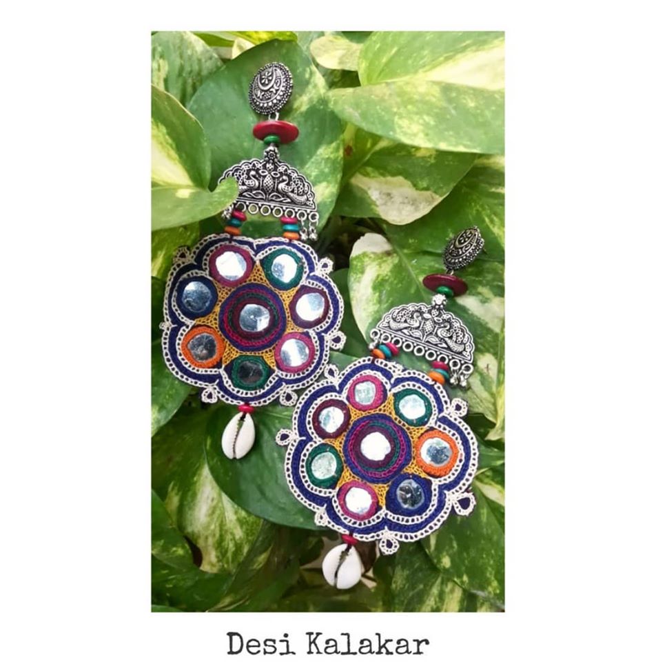 Hanging Mandala  Earrings